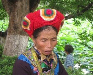 people_kunming Bai Frau in Kunming
